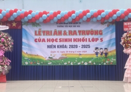 LIÊN HOAN CUỐI NĂM LỄ RA TRƯỜNG KHỐI LỚP 5 Trường BẮC HẢI 29/05/2025