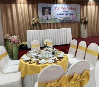 Lễ Tiểu Tường của cụ ông HỒ ĐẮC TRÌNH 05/05/2024 Sảnh Hoà Bình (Q10)