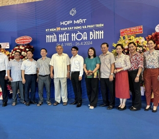 TIỆC KỈ NIỆM 39 NĂM THÀNH LẬP NHÀ HÁT HÒA BÌNH 26/4/1985-26/4/2024