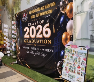 Trường Mần non Edu Kid tổ chức buổi Lễ tổng kết năm học 2025-2026