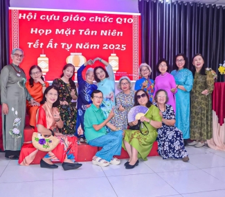 HỌP TÂN NIÊN HỘI CỰU GIÁO CHỨC Q10 13/2/2025 Sảnh Hoà Bình Q10