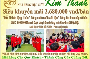 Chương trình khuyến mãi mới nhất tại NHTC Kim Thanh 4/2024
